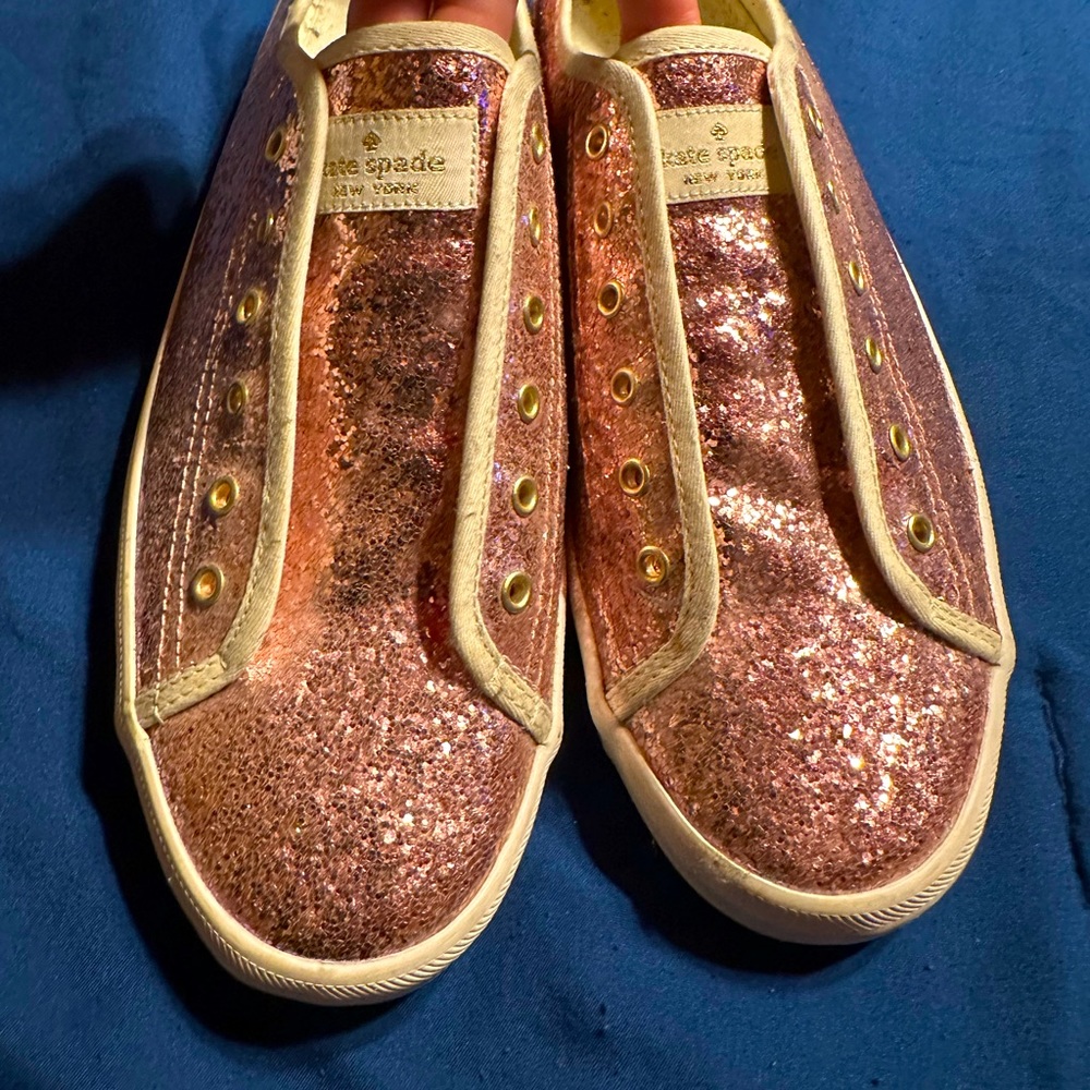 Kate spade keds sparkly pink